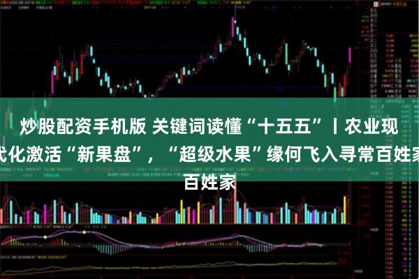 炒股配资手机版 关键词读懂“十五五”丨农业现代化激活“新果盘”，“超级水果”缘何飞入寻常百姓家