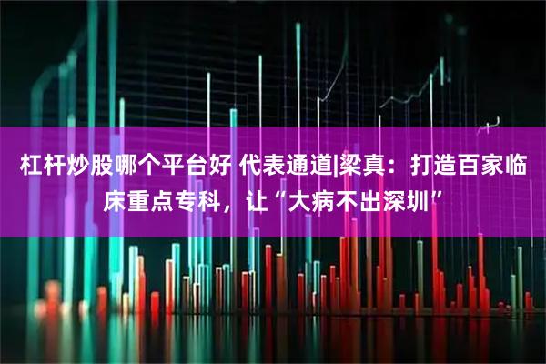 杠杆炒股哪个平台好 代表通道|梁真：打造百家临床重点专科，让“大病不出深圳”